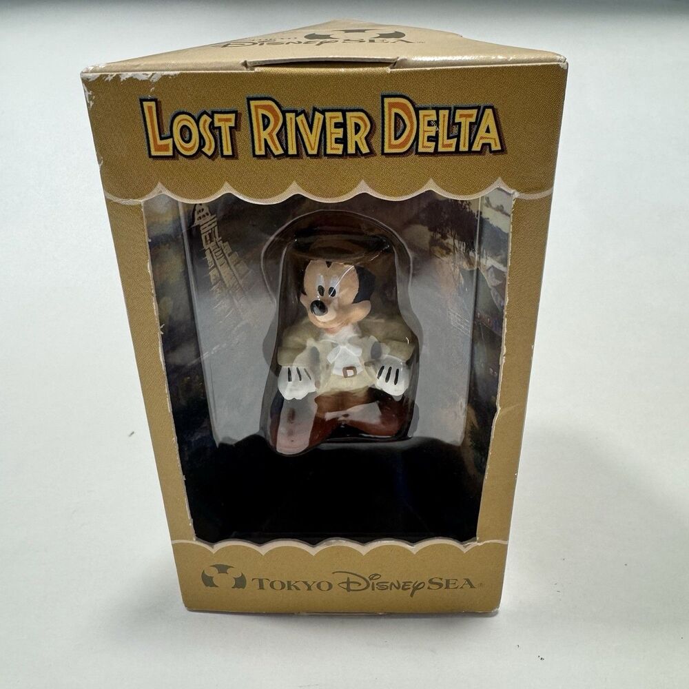 Disney - Mickey Mouse Figure - Lost River Delta - Rare 2020 Tokyo Disney Sea